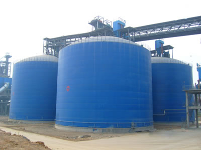 高阳水泥钢板库改造